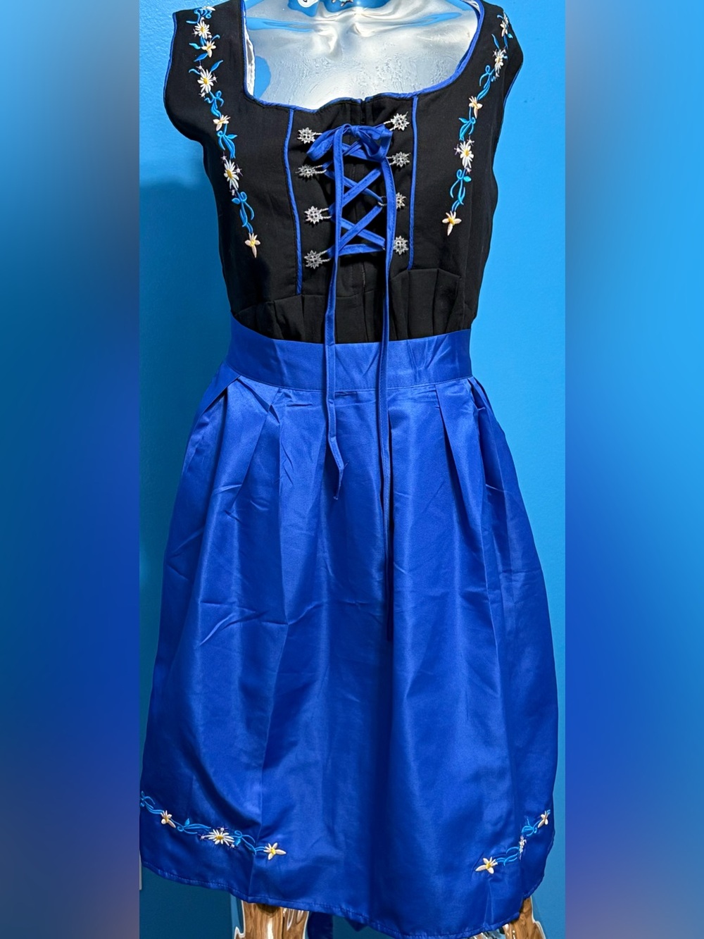 Octoberfest Dirndl Bavarian Folk Dress Costume XL
